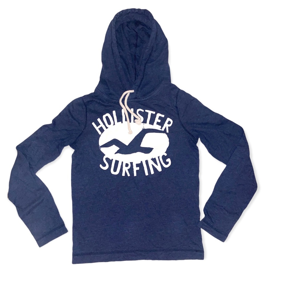 Hollister Men’s hooded long sleeve shirt